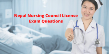 Nepal Nursing Council License Exam Questions
