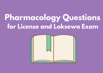 Pharmacology Questions for License and Loksewa Exam