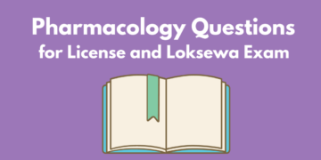 Pharmacology Questions for License and Loksewa Exam