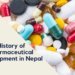 History of the development of pharmacy profession in Nepal