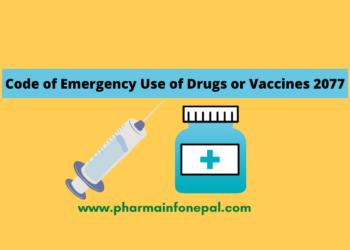Code of Emergency Use of Drugs or Vaccines 2077