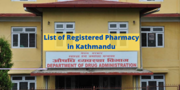 List of Registered Pharmacy in Kathmandu 