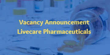 Vacancy Announcement Livecare Pharmaceuticals 