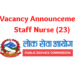 Nursing Loksewa Aayog Vacancy Announcement