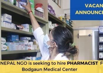 Pharmacist Vacancy in Sindhupalchwok