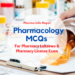 MCQs of Pharmacology