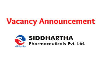 Vacancy Announcement Siddhartha Pharmaceuticals 
