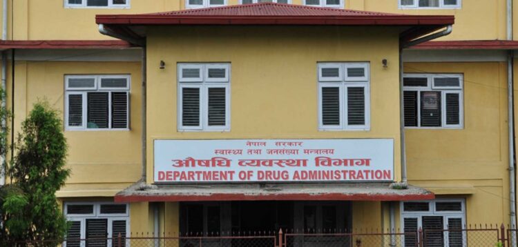 Department of Drug Administration (DDA) Notice for the Production, Import and Sale of Sanitizers in Nepal