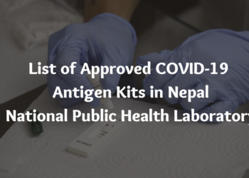 List of Approved COVID-19 Antigen Kits in Nepal