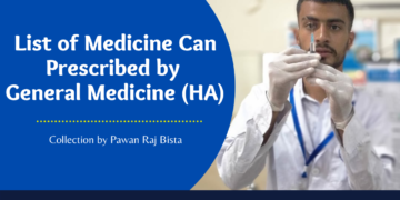 List of Medicine Can Prescribed by General Medicine (HA)