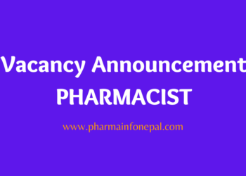 Vacancy Announcement for Pharmacist Various Pharmaceutical Industry