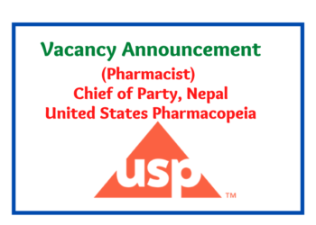 Vacancy Announcement for Pharmacist US Pharmacopeia