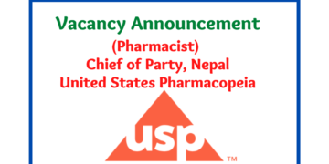 Vacancy Announcement for Pharmacist US Pharmacopeia