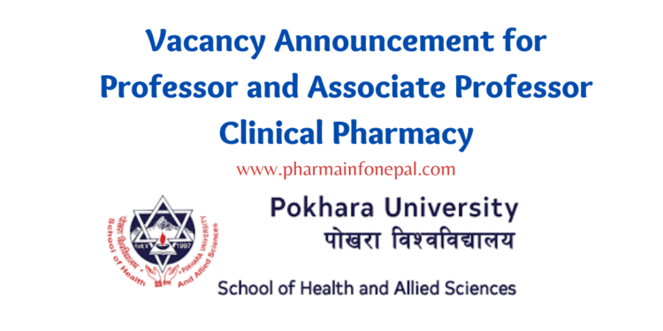Vacancy Announcement for Professor and Associate Professor Clinical Pharmacy