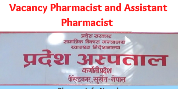 Vacancy Pharmacist and Assistant Pharmacist Province Hospital Surkhet 