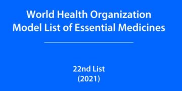 WHO Model List of Essential Medicines 22nd List (2021)