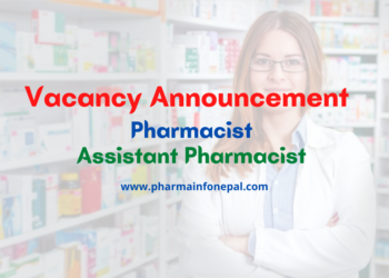 Vacancy Announcement for Pharmacist and Assistant Pharmacist 
