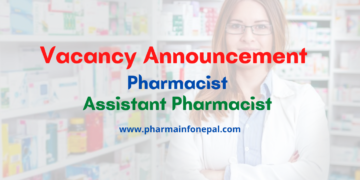 Vacancy Announcement for Pharmacist and Assistant Pharmacist 