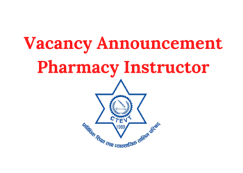 Vacancy Announcement for Pharmacist at CTEVT Colleges 