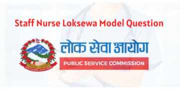 Staff Nurse Loksewa Model Question