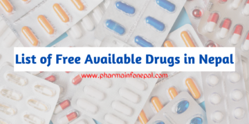 List of Free Medicine in Nepal