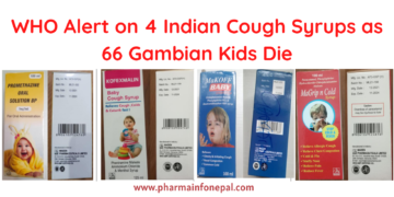 WHO Alert on 4 Indian Cough Syrups as 66 Gambian Kids Die