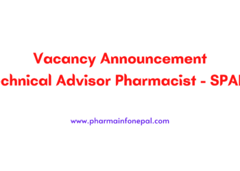 Vacancy Announcement Technical Advisor Pharmacist - SPARS