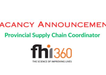 Vacancy Announcement Provincial Supply Chain Coordinator fhi 