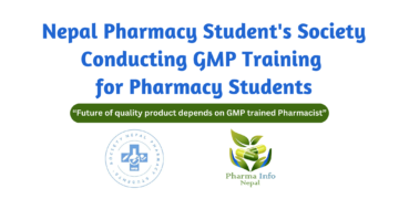 Nepal Pharmacy Student's Society Conducting GMP Training for Pharmacy Students