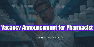 Vacancy Announcement for Pharmacist