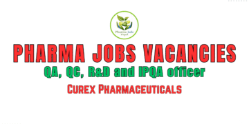 Vacancy Announcement for Pharmacist Curex Pharmaceuticals