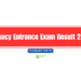 M Pharmacy Entrance Exam Result 2026 MEC