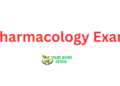Pharmacology Exam - 1