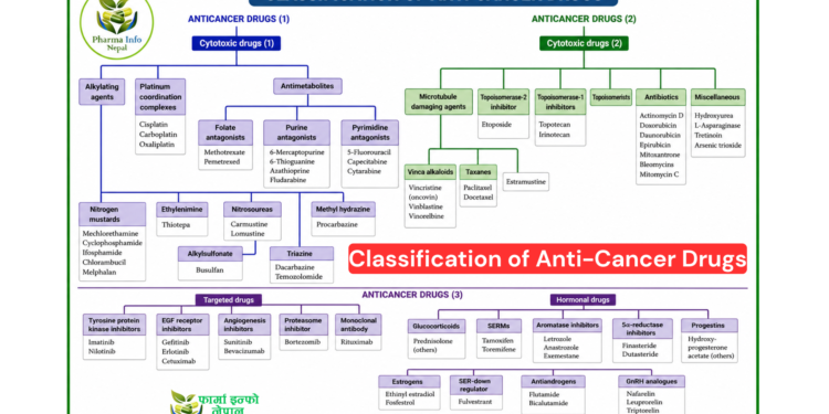 Classification of Anti-Cancer Drugs