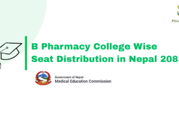 B Pharmacy College-Wise Seat Distribution in Nepal 2083: 29 Colleges, 925 Seats